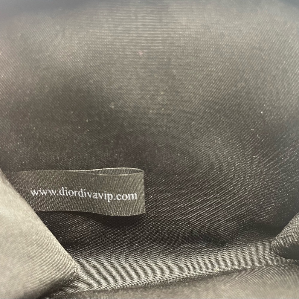 Dior Beauty Diva VIP Black Patent Zip Around Wallet Cardholder - Picture 7 of 9